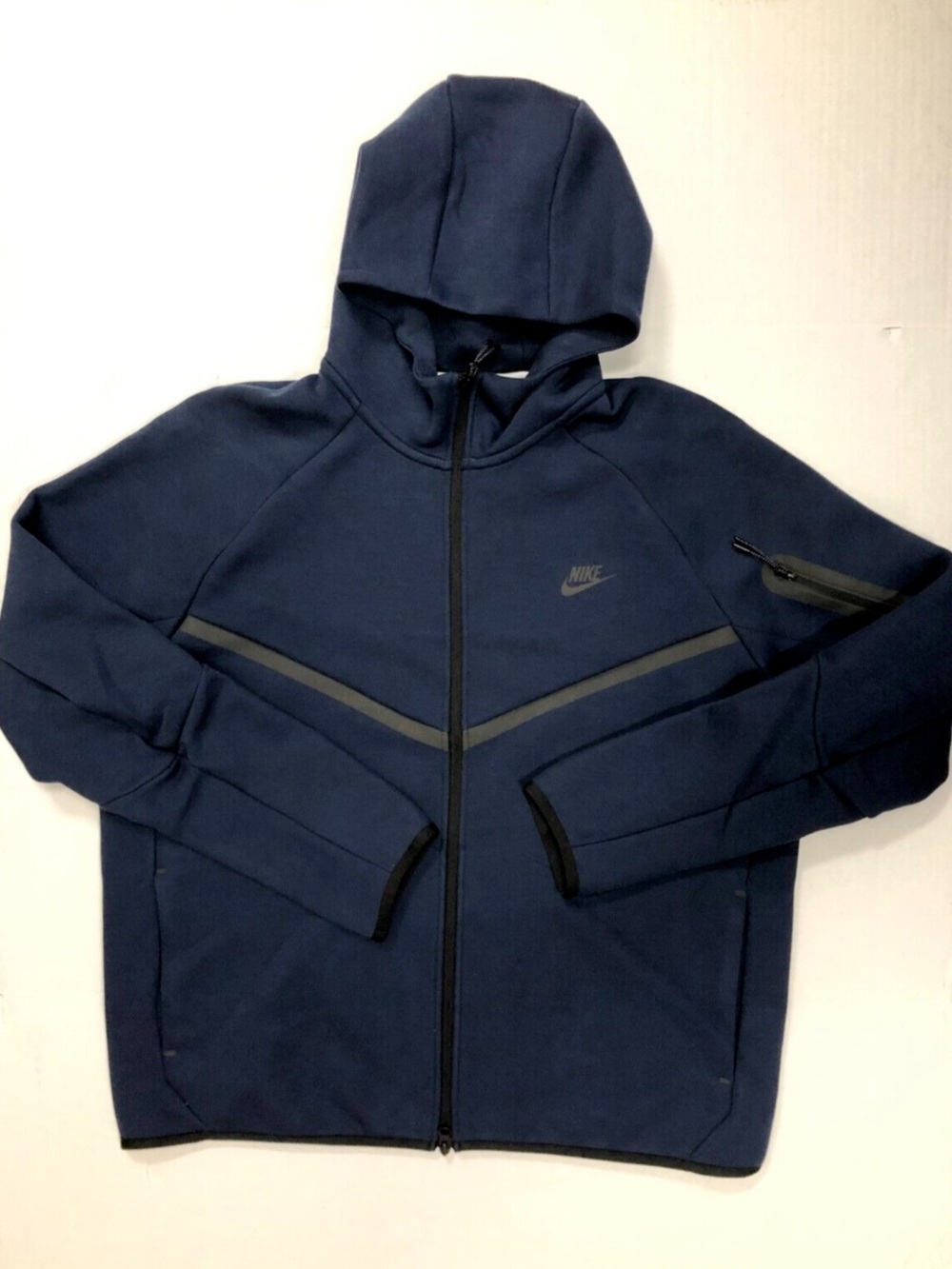 Nike Tech Hoodie (Navy Blue)